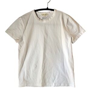 Madewell Women's XS White Crew Neck Short Sleeve T-Shirt Casual